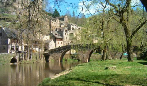 Vue générale de Belcastel